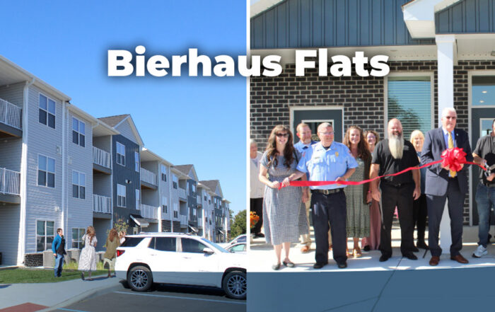 Bierhaus Flats Ribbon Cutting