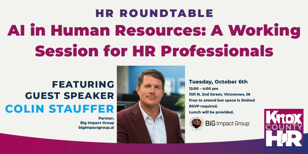 HR ROUNDTABLE AI in Human Resources: A Working Session for HR Professionals