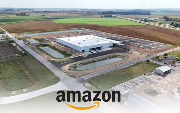 Amazon Facility in Vincennes Indiana.