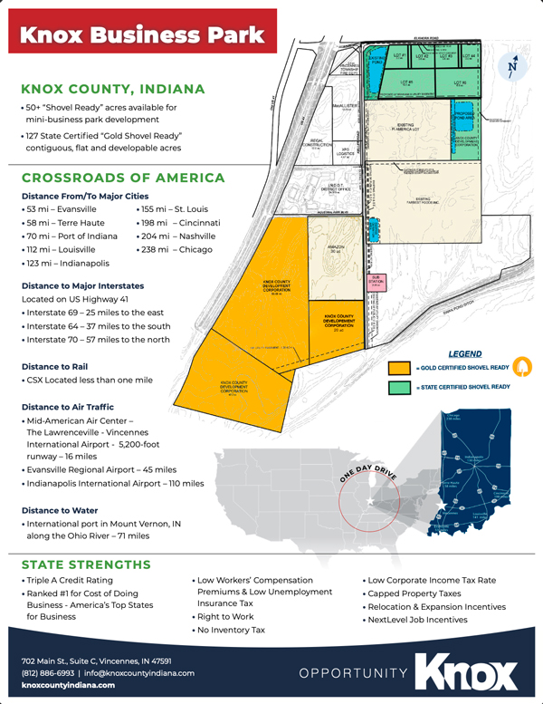 Knox Business Park Information Sheet